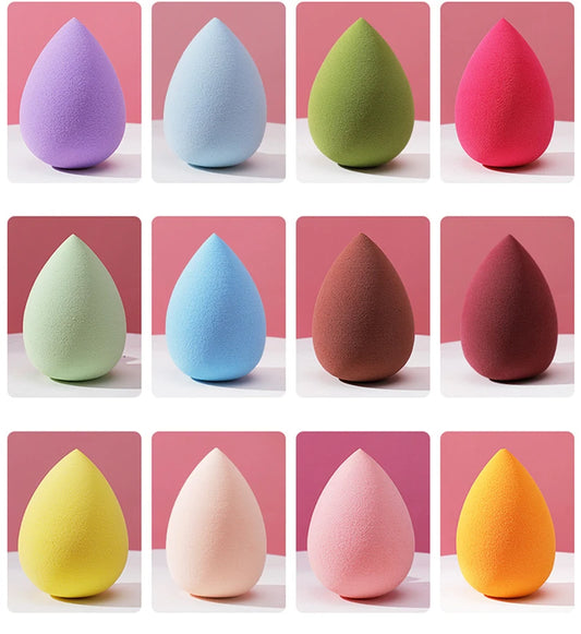 "Flawless Finish Makeup Sponge - Achieve a Professional Airbrushed Look with Our Soft Water Drop Blender for Foundation, Concealer, and Cream Makeup - Perfect for Wholesale!"