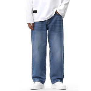 Men Jeans || Baggy Fit Jean's for Man || Loose Fit High Rise Denim |