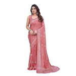 Women's Elegant Malgudi Art Silk Saree with Blouse Material I Sarees For Woman I Sari