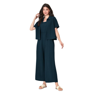 Women's Jumpsuit Co-ord Set | Soft Breathable Feel | Comfortable Fit with Easy Movement