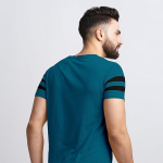 T-Shirt for Mens Double Stripes on Chest