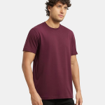 Men Super Combed Cotton Rich Round Neck Half Sleeve T-Shirt