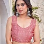 Women's Elegant Malgudi Art Silk Saree with Blouse Material I Sarees For Woman I Sari