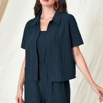 Women's Jumpsuit Co-ord Set | Soft Breathable Feel | Comfortable Fit with Easy Movement