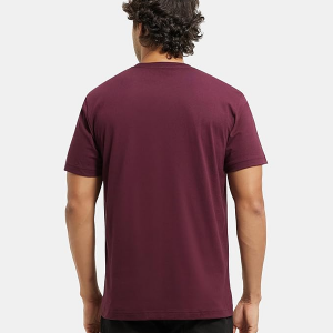 Men Super Combed Cotton Rich Round Neck Half Sleeve T-Shirt