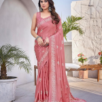 Women's Elegant Malgudi Art Silk Saree with Blouse Material I Sarees For Woman I Sari