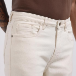 Men Slim Straight Fit Solid Mid-Rise Stretchable Jeans